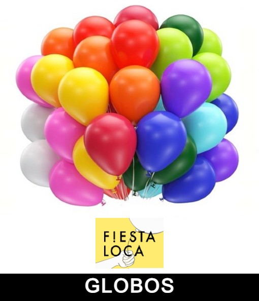 Globos marca Fiesta Loca 1835